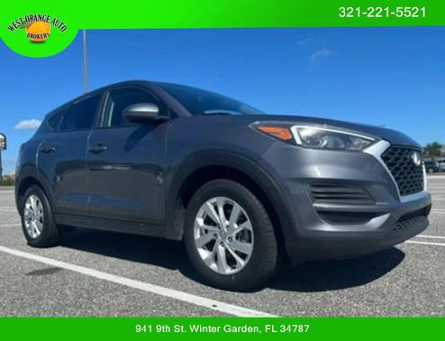Coliseum Gray 2019 Hyundai TUCSON SE
