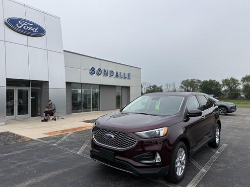 Burgundy Velvet Metallic Tinted Clearcoat 2023 Ford Edge SEL