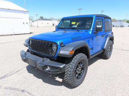 Hydro Blue Pearlcoat 2026 Jeep Wrangler Willys