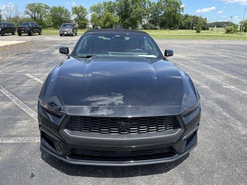 Shadow Black 2025 Ford Mustang EcoBoost Premium