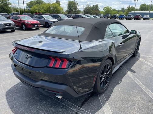 Shadow Black 2025 Ford Mustang EcoBoost Premium