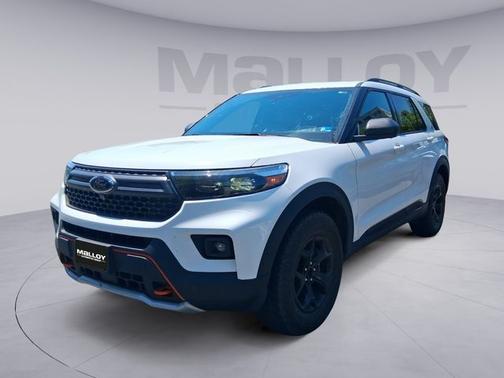 STAR WHITE MET TRI-COAT 2023 Ford Explorer TIMBERLINE