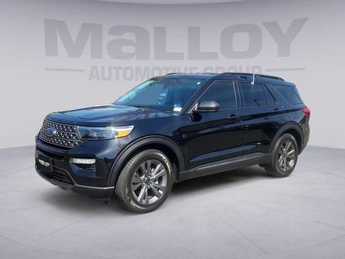 Agate Black Metallic 2021 Ford Explorer XLT