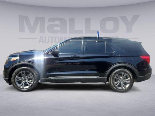 Agate Black Metallic 2021 Ford Explorer XLT