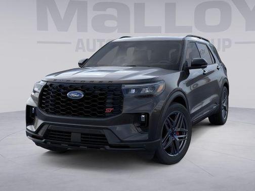Agate Black Metallic 2026 Ford Explorer ST