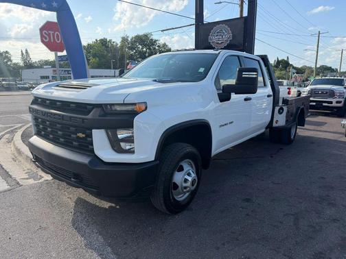 Summit White 2023 Chevrolet Silverado 3500 WT