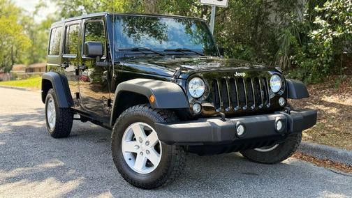 Black Clearcoat 2018 Jeep Wrangler JK Unlimited Sport