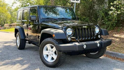 Black Clearcoat 2018 Jeep Wrangler JK Unlimited Sport