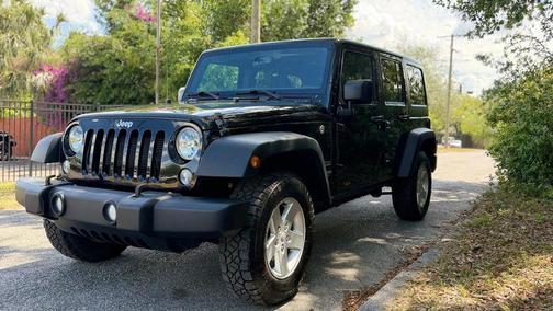 Black Clearcoat 2018 Jeep Wrangler JK Unlimited Sport