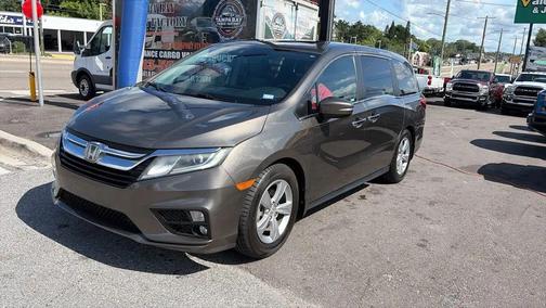 Gray 2018 Honda Odyssey EX-L