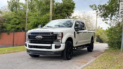 Star White Metallic Tri-Coat 2020 Ford F-250 Lariat