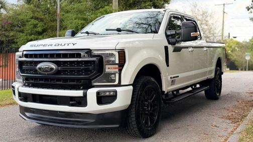Star White Metallic Tri-Coat 2020 Ford F-250 Lariat