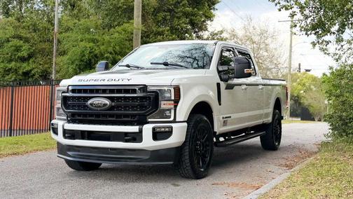 Star White Metallic Tri-Coat 2020 Ford F-250 Lariat