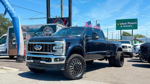 Agate Black Metallic 2024 Ford F-450 Platinum