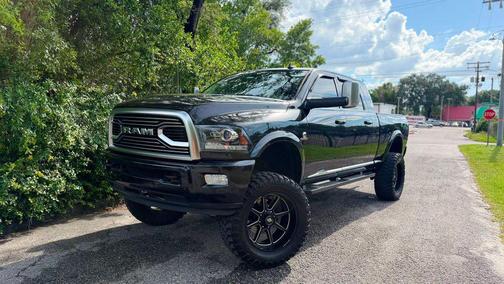 Brilliant Black Crystal Pearlcoat 2018 RAM 2500 Limited Mega Cab 4x4 6'4' Box
