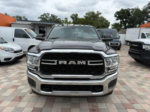 Gray 2022 RAM 3500 Tradesman Crew Cab 4x4 8' Box