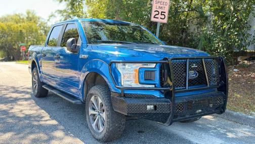 Velocity Blue Metallic 2019 Ford F-150 XL