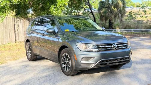 Platinum Gray Metallic 2021 Volkswagen Tiguan 2.0T S