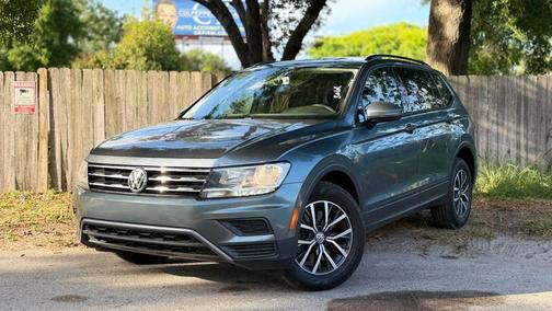 Platinum Gray Metallic 2021 Volkswagen Tiguan 2.0T S