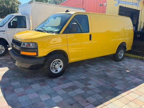 Wheatland Yellow 2023 Chevrolet Express 2500 RWD 2500 Regular Wheelbase WT