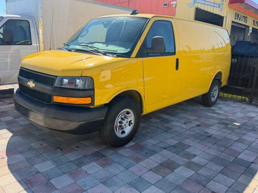 Wheatland Yellow 2023 Chevrolet Express 2500 RWD 2500 Regular Wheelbase WT