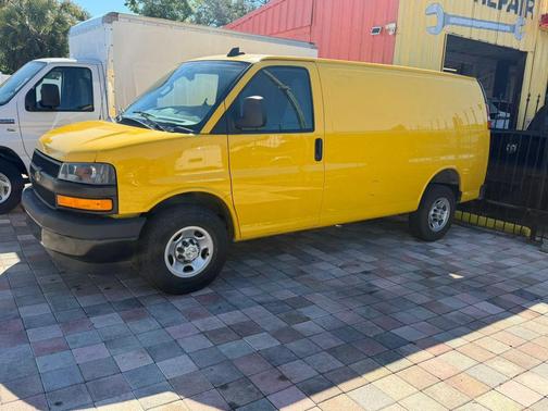 Wheatland Yellow 2023 Chevrolet Express 2500 RWD 2500 Regular Wheelbase WT