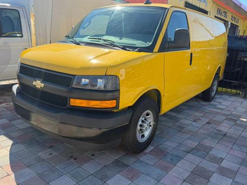 Wheatland Yellow 2023 Chevrolet Express 2500 RWD 2500 Regular Wheelbase WT