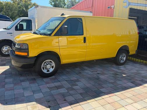 Wheatland Yellow 2023 Chevrolet Express 2500 RWD 2500 Regular Wheelbase WT