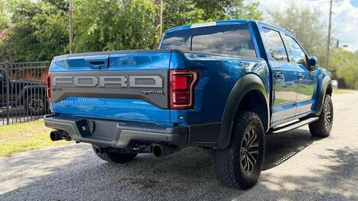 Blue 2019 Ford F-150 Raptor
