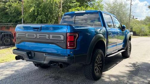 Blue 2019 Ford F-150 Raptor