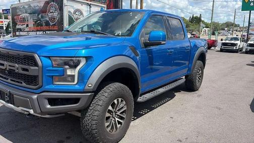 Blue 2019 Ford F-150 Raptor