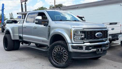 Iconic Silver Metallic 2023 Ford F-450 Lariat