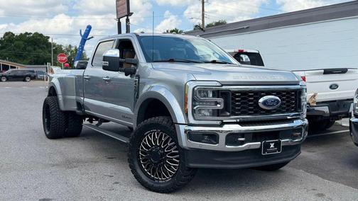 Iconic Silver Metallic 2023 Ford F-450 Lariat
