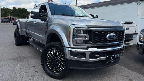 Iconic Silver Metallic 2023 Ford F-450 Lariat