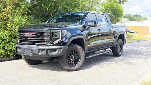 Onyx Black 2023 GMC Sierra 1500 AT4X