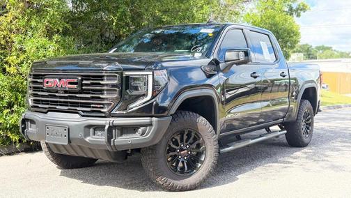 Onyx Black 2023 GMC Sierra 1500 AT4X