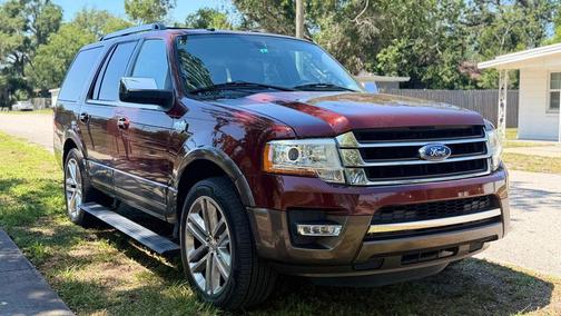 burgandy 2017 Ford Expedition King Ranch