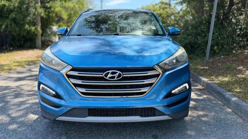 Caribbean Blue 2018 Hyundai TUCSON Limited