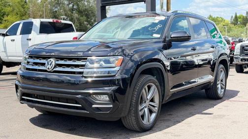 Deep Black Pearl 2018 Volkswagen Atlas 3.6L SE w/Technology
