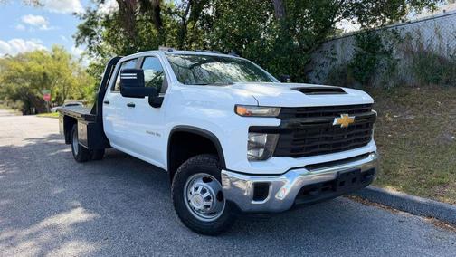 Summit White 2024 Chevrolet Silverado 3500 WT