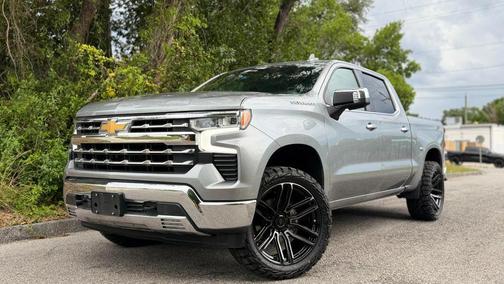Gray 2023 Chevrolet Silverado 1500 LTZ