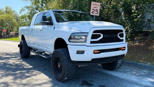 Bright White Clearcoat 2018 RAM 2500 Laramie Mega Cab 4x4 6'4' Box