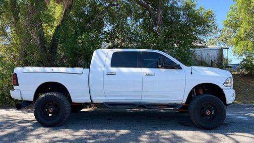 Bright White Clearcoat 2018 RAM 2500 Laramie Mega Cab 4x4 6'4' Box