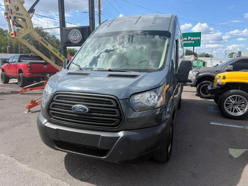 Blue Jeans Metallic 2019 Ford Transit-250 Base
