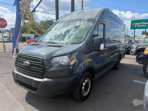 Blue Jeans Metallic 2019 Ford Transit-250 Base