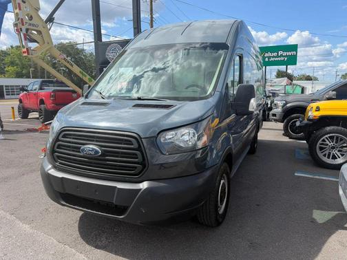 Blue Jeans Metallic 2019 Ford Transit-250 Base