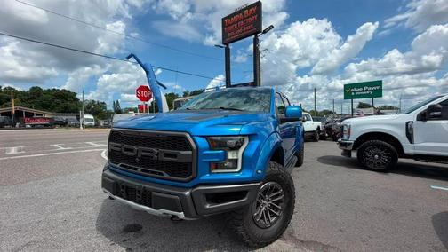 Blue 2019 Ford F-150 Raptor