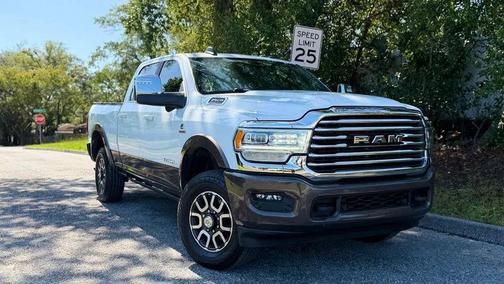 Bright White Clearcoat 2024 RAM 2500 Longhorn
