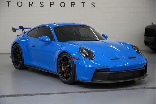 Shark Blue 2022 Porsche 911 GT3