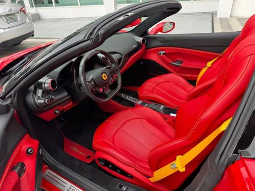 Rosso Corsa 2023 Ferrari F8 Spider Convertible